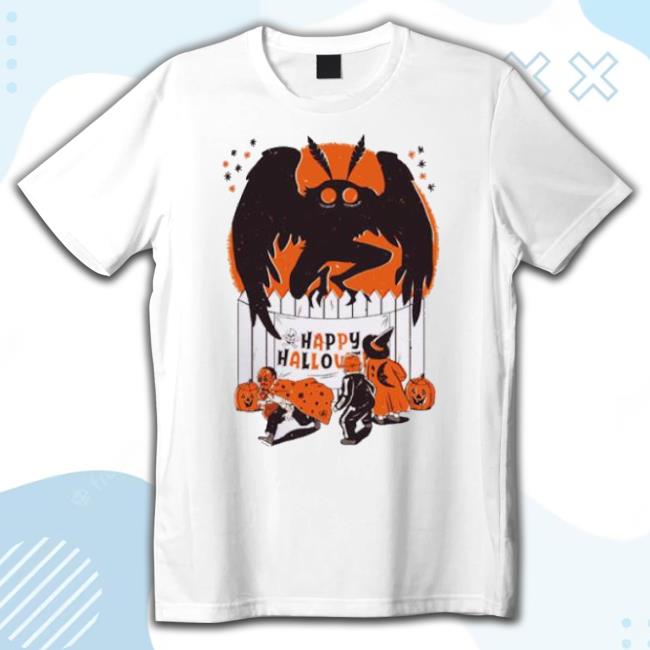 Mothman’S Happy Halloween Shirt