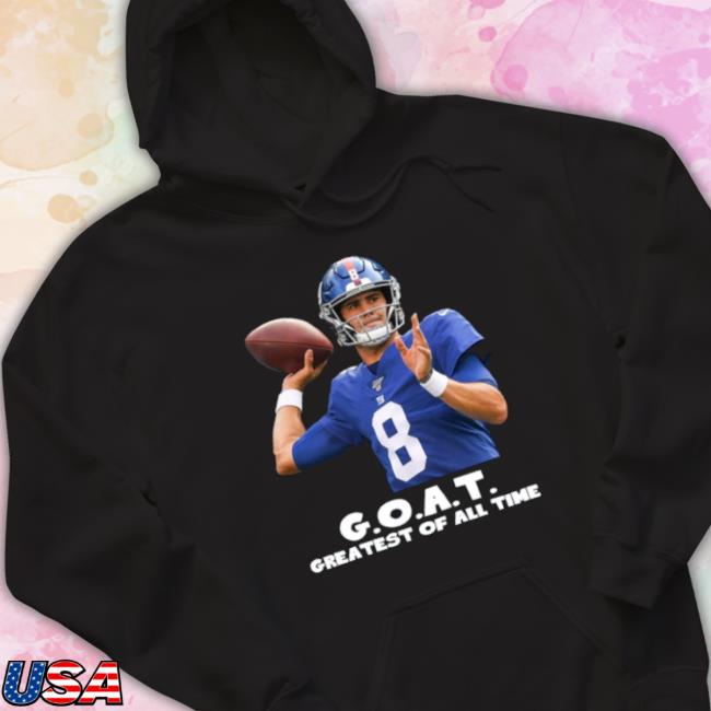 Daniel Jones Greatest Of All Time Goat Philadelphia Football Sweaters Daniel Jones Greatest Of All Time Goat Philadelphia Football Crewneck Sweatshirt