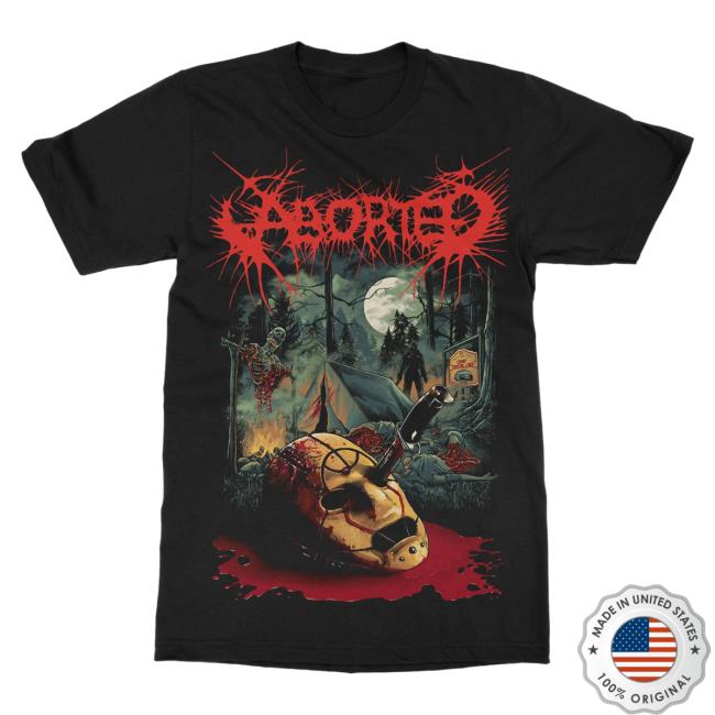 Official Indie Merch Store Shop Aborted "13Th Tour" Tees IndieMerchStore