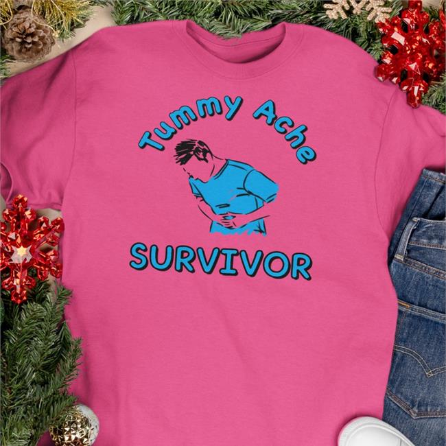 Tummy Ache Survivor Shirt Yung Chente Yungchente97