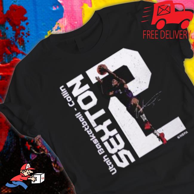 Collin Sexton Utah Jazz Vertical Signature Crewneck Sweatshirt