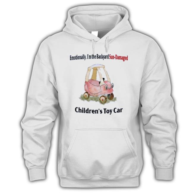 Jmcgg Emotionally I’M The Backyard Sun-Damaged Children’S Toy Car Shirt Jmcgg Emotionally I’M The Backyard Sun-Damaged Children’S Toy Car Shirt