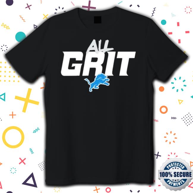 Official Detroit Lions All Grit Hoodie
