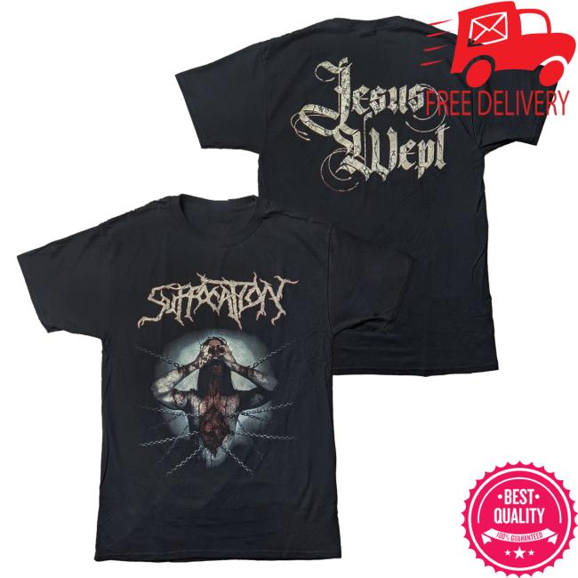 Official Night Shift Merch Indie Merch Store Suffocation - Logo Popover Shirt Red Nightshiftmerch Indiemerchstore