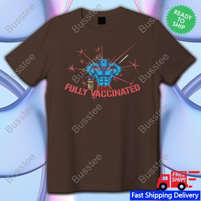 Fully Vaccinated Text Tee Unprofessional Apparel