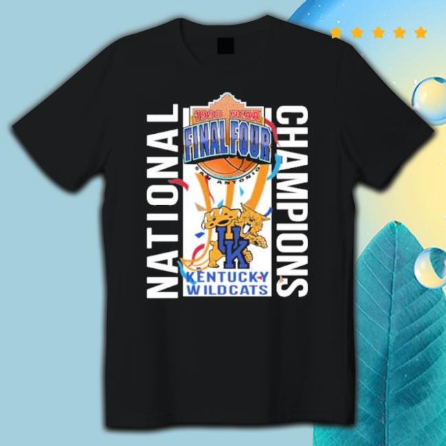Kentucky Wildcats National Champions 1998 Ncaa Final Four San Antonio shirt