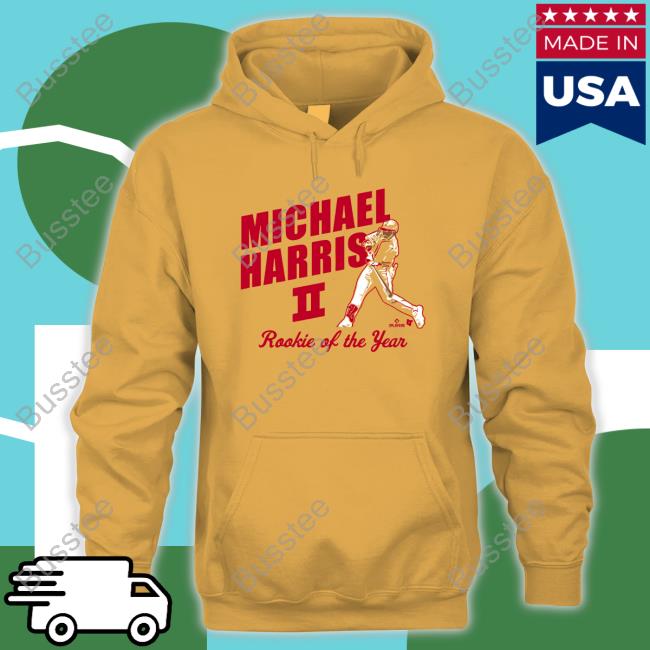 Breakingt Store Battery Power Michael Harris Ii Rookie Of The Year Shirt
