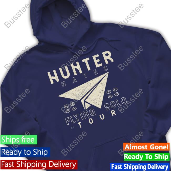 Hunter Hayes Flying Solo Tour 2023 Shirt