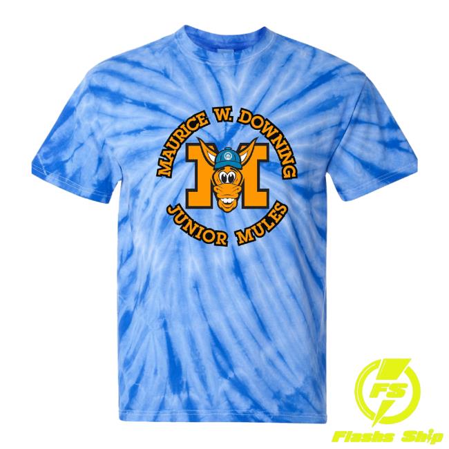 Official Lipressworks Merch Store Maurice W. Downing Junior Mules Tie Dyed - New Shirt Lipressworks Shop