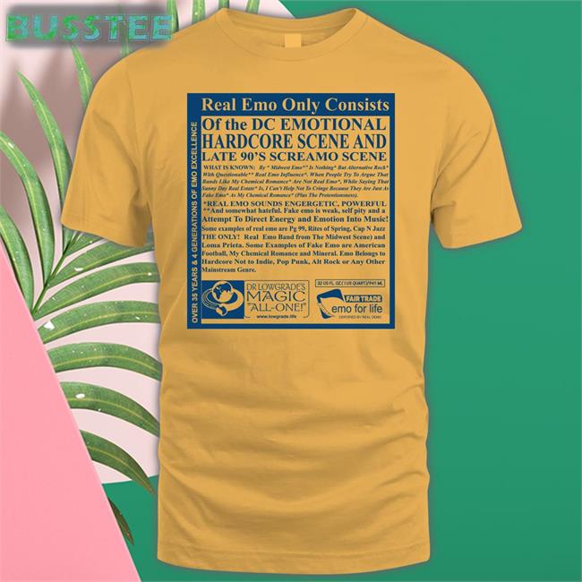 Vibes Montgomery Real Emo Only Consists Of The Dc Emotional Hardcore Scene And Late 90'S Screamo Scene Sweatshirt Gmailgaze