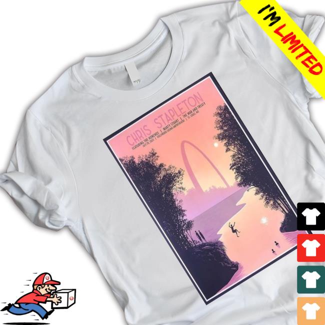 Official Chris Stapleton July 20, 2023 St. Louis Mo Poster Unisex Sweatshirt