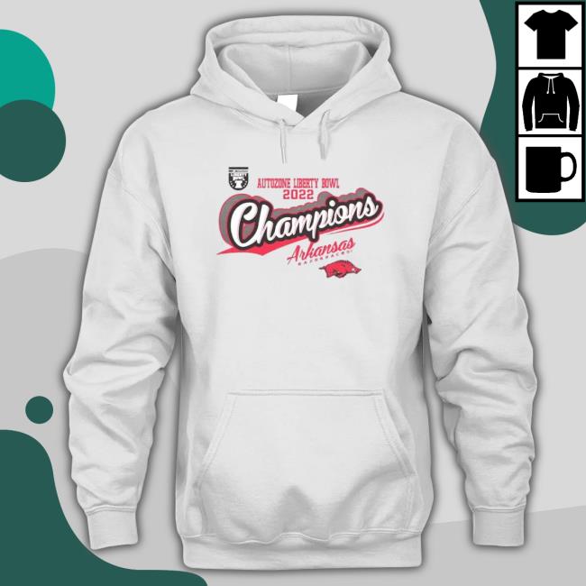 Arkansas Razorbacks 2022 Liberty Bowl Champions Women’S T-Shirt Arkansas Razorbacks 2022 Liberty Bowl Champions Women’S Long Sleeve Shirt