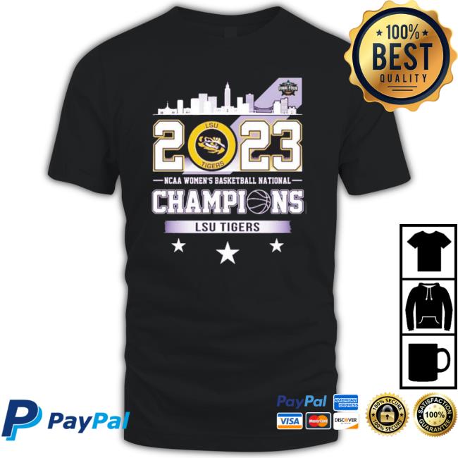 2023 Ncaa Women’S Basketball National Champions Lsu Tigers Skyline shirt