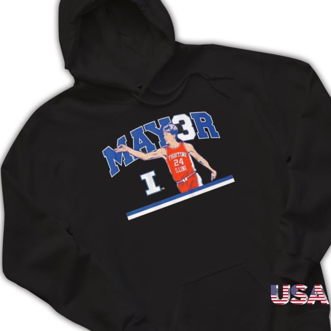 Matthew Mayer May3r Nil Illinois Basketball Shirts Matthew Mayer May3r Nil Illinois Basketball Sweater