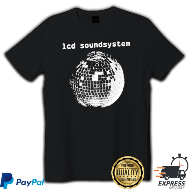 Official Lcd Soundsystem Disco Mirror Ball Tee