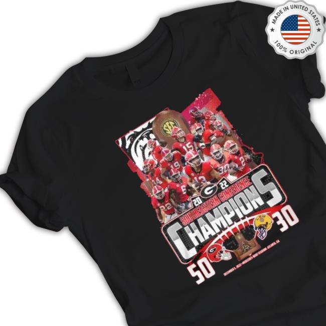 Georgia Bulldogs Southeastern Conference Champions 2022 Sweaters
