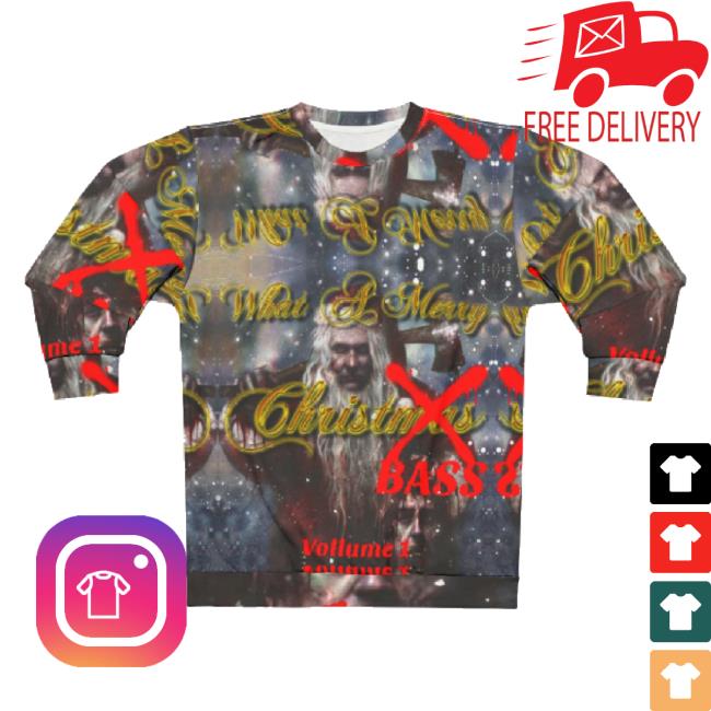 Original Irregularity Records Merch Store What A Merry Christbass Compilation Vol.1 T-Shirt Irregularity-Records Shop