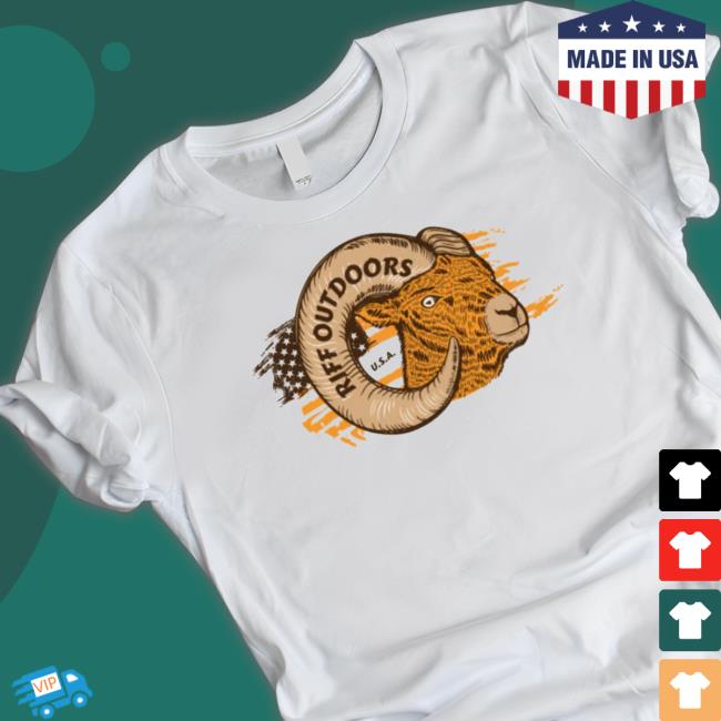Riff Outdoors Usa Bighorn Sheep Tee Shirt
