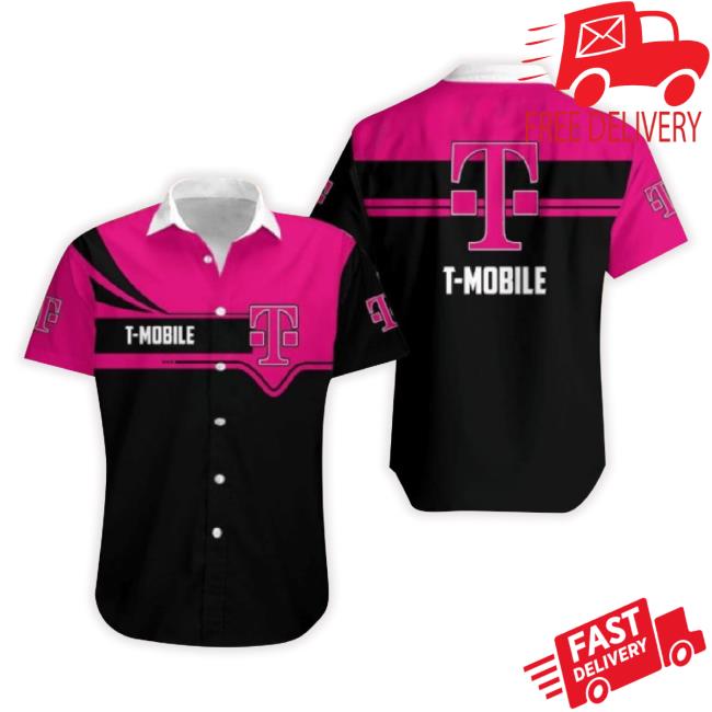 T Mobile All Over Printed 3D Hawaiian New Shirt
