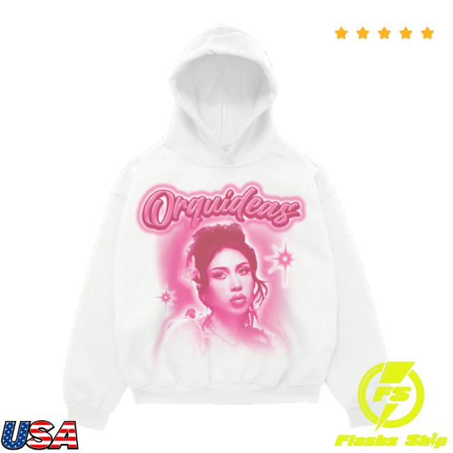 Trending Kaliuchis Merch Store White Orquídeas Portrait Sweater Shop Kaliuchis