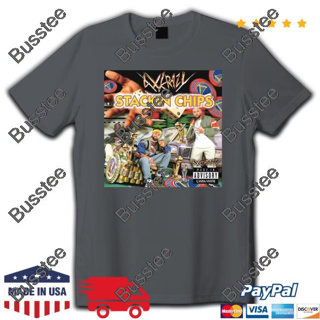 Made In China White Merch 4Xkrazy - Stackin Chips Tee Shirt