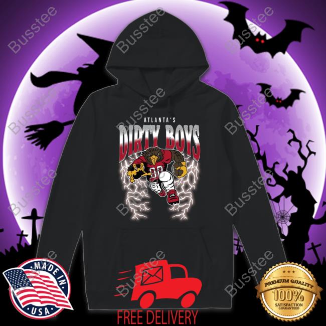 Atlanta's Dirty Boys Lightning Long Sleeve Tee Barstool Sports Store