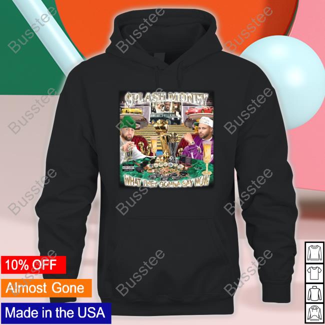 Made In China White Merch Splash Money - What They Gonna Say Now Sweatshirt