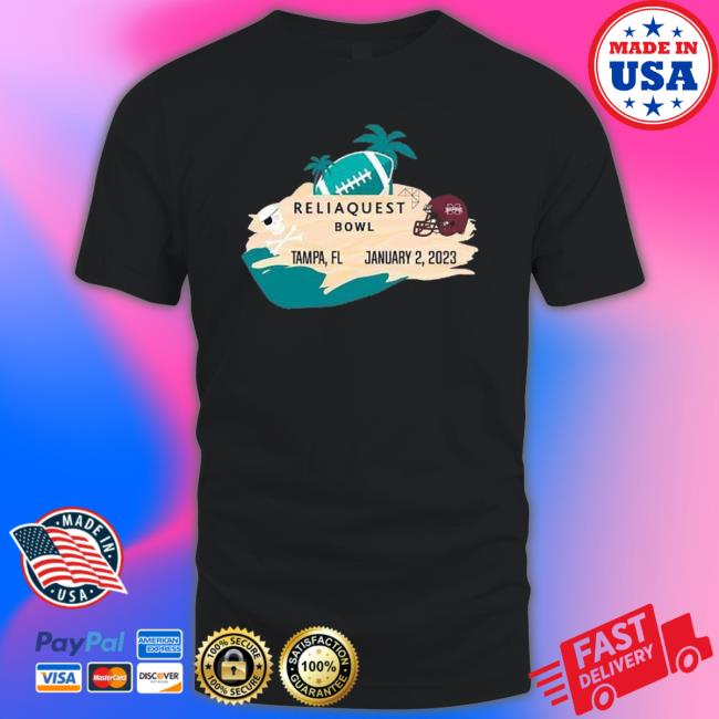 Mississippi State 2023 Reliaquest Bowl Bound T-shirt