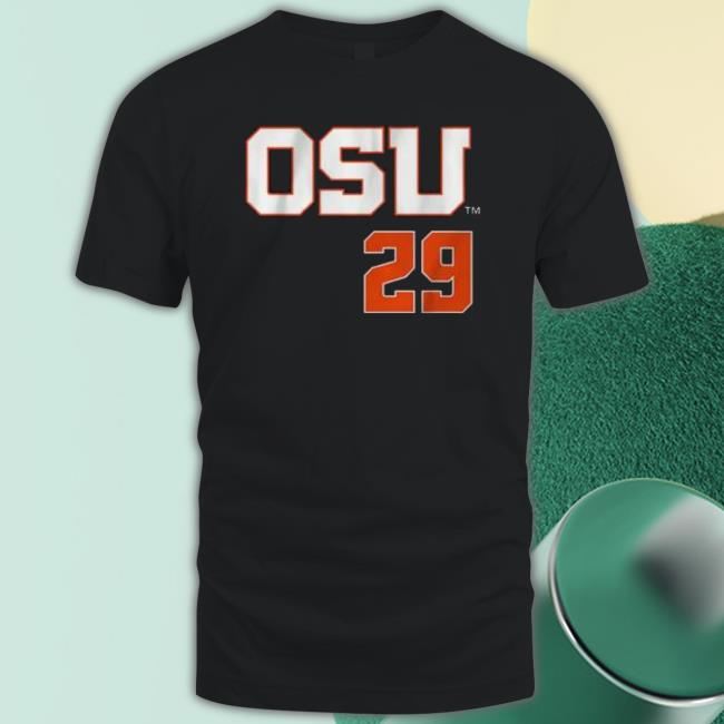 Oregon State Baseball Jacob Melton 29 Crewneck Sweatshirt