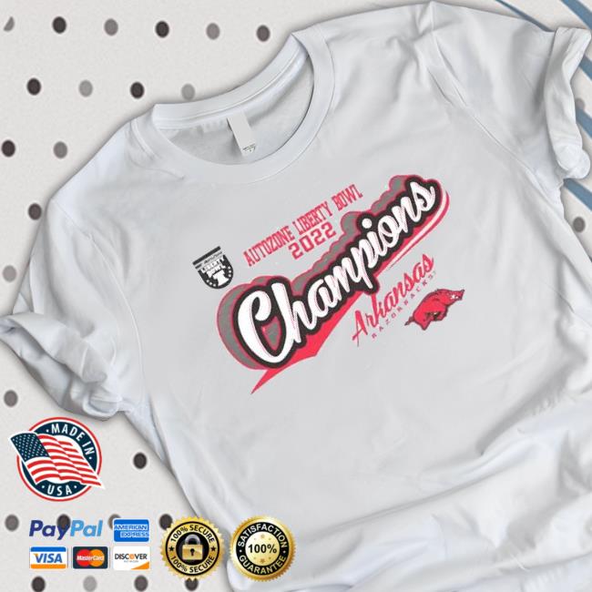 Arkansas Razorbacks 2022 Liberty Bowl Champions Women’S T-Shirt Arkansas Razorbacks 2022 Liberty Bowl Champions Women’S Sweaters