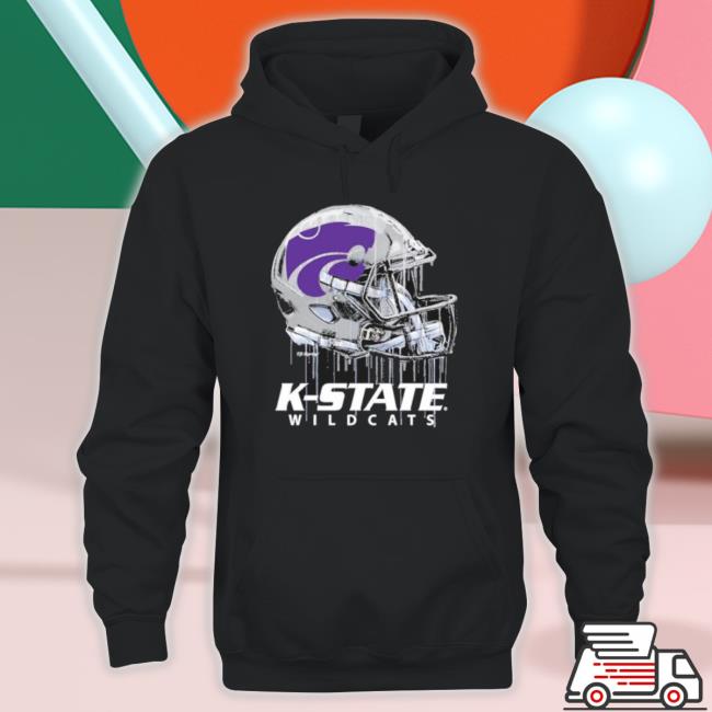 Kansas State Wildcats Toddler Dripping Helmet Hooded Sweatshirt Kansas State Wildcats Toddler Dripping Helmet Shirts