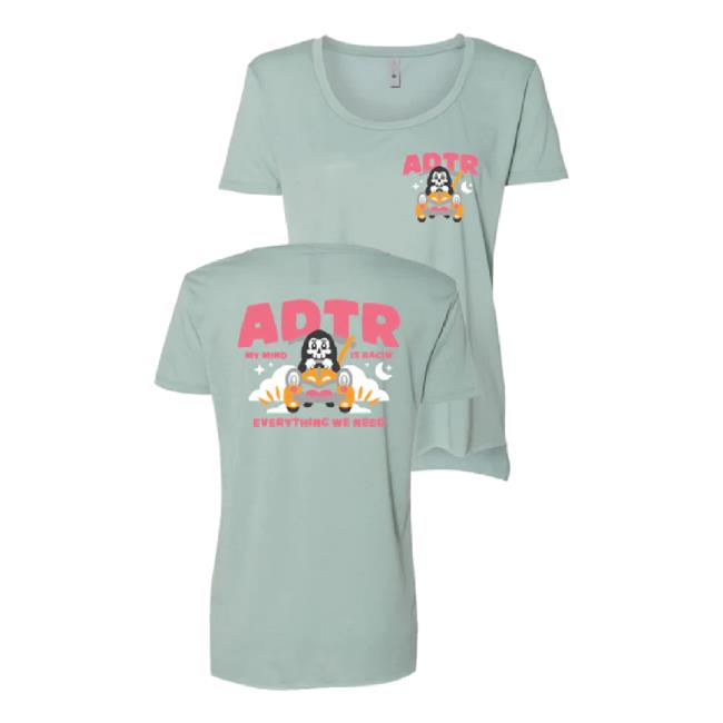 Trending Adtr Store Merch Mind Is Racing Women's Shirts Adtrstore Shop