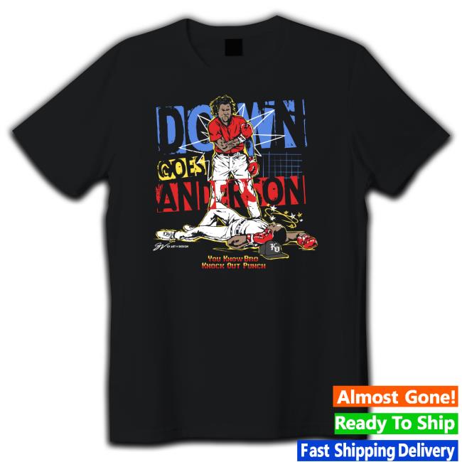 Trending Down Goes Anderson Limited Edition Hoodie