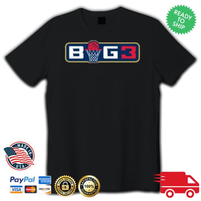 Original Big3 Basketball Logo shirt