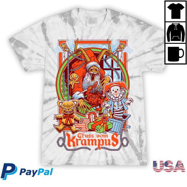 Krampus Cheerful Creepout Sweatshirt Cavitycolors