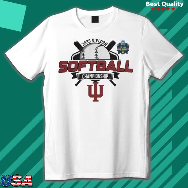 Indiana Hoosiers 2023 Division I Softball Women’S Champions College World Series Championship shirt