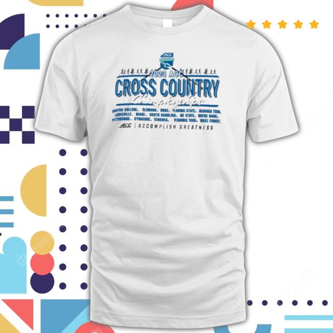 Trending 2023 Atlantic Coast Conference Cross Country Championship Unisex Sweatshirt