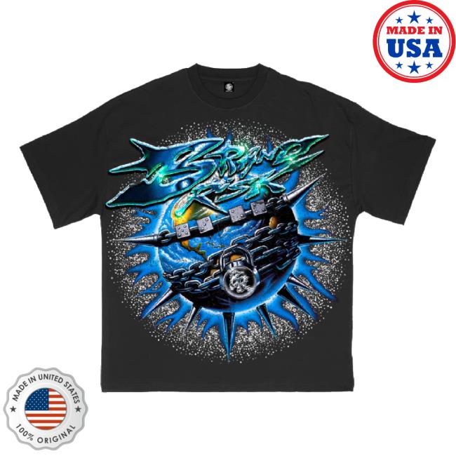 Trending Brand Risk Merch Store World On Lock Black New Shirt Brandrisk Shop