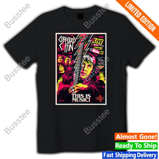 Butcher Billy Corroded Coffin This Is Music Shirt