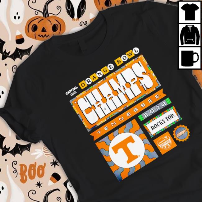 Tennessee Volunteers 2022 Orange Bowl Champions Locker Room Crewneck Sweatshirt