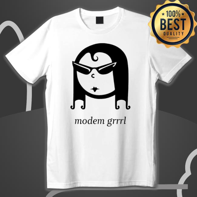 Modem Grrrl Long Sleeve Shirt