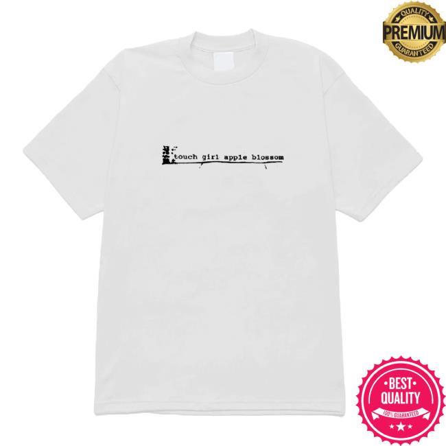 Trending Run For Cover Records Merch Store Touch Girl Apple Blossom Typewriter Shirt (Pre-Order) Runforcoverrecords Shop