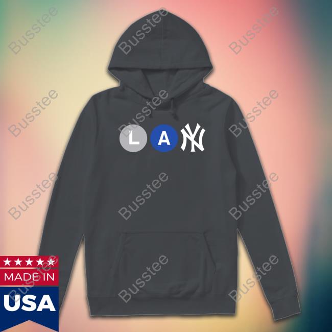 L-Train A-Train Ny Long Sleeve Tee Shirt L A NY L-Train A-Train Ny Tee