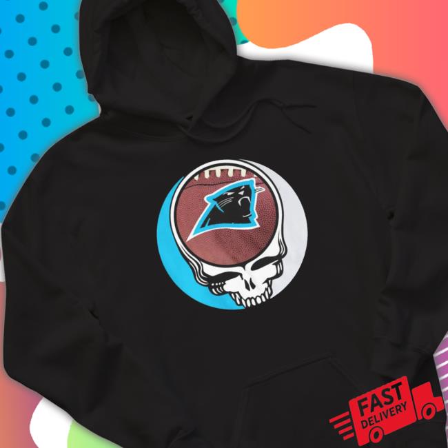 Nfl Carolina Panthers Grateful Dead Logo T-Shirt