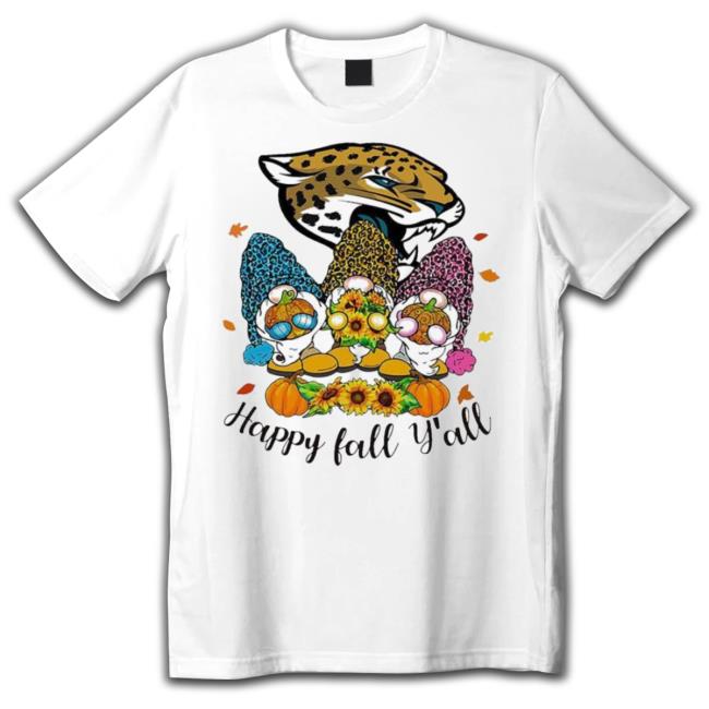 Happy Fall Yall Jacksonville Jaguars Hoodie Sweatshirt
