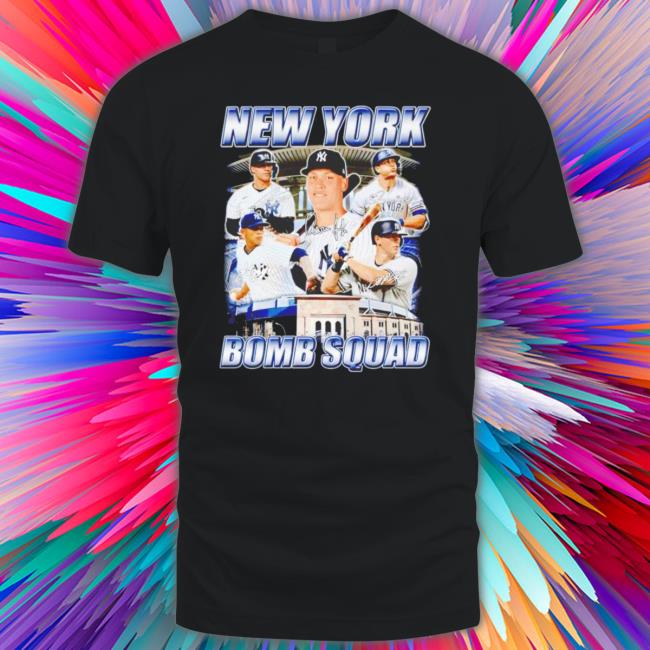 New York Yankees Bomb Squad Players Signatures shirt