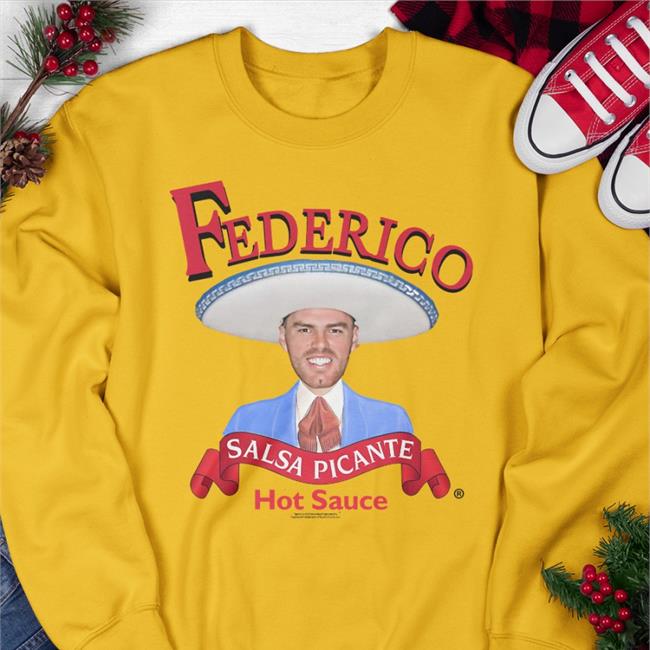 Federico Salsa Picante Hot Sauce Hoodie White