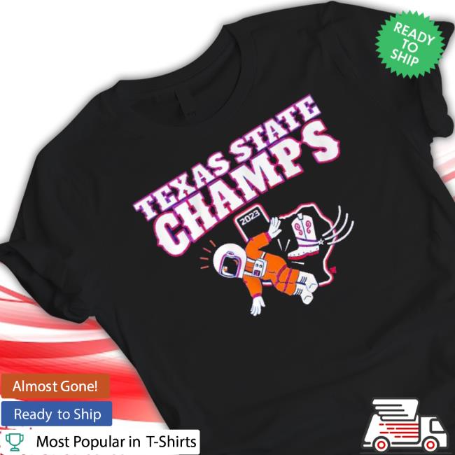 Trending Astronaut Texas State Champs 2023 Unisex Sweatshirt