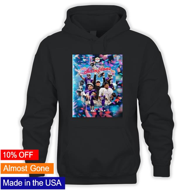 Congratulations Washington Football 2022 Valero Alamo Bowl Champions Hoodie Congratulations Washington Football 2022 Valero Alamo Bowl Champions Tee Shirt