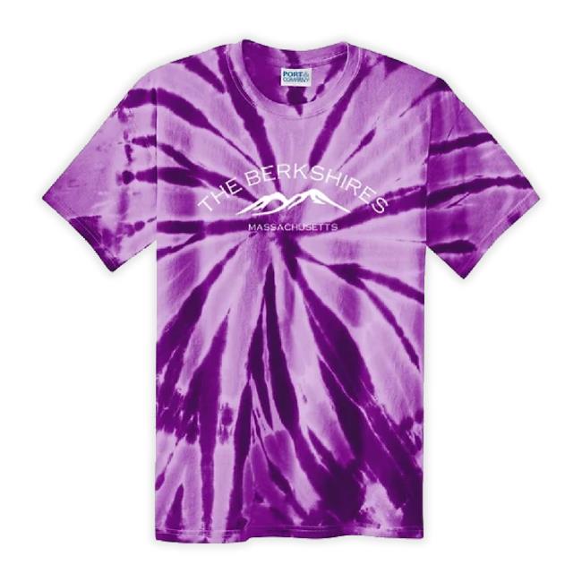 Berkshire Mountains Classic Tie Dye Classic Shirt Purple